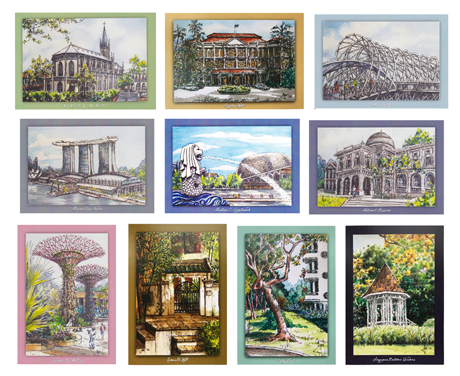 Jo's Uniquely Singapore Postcards
